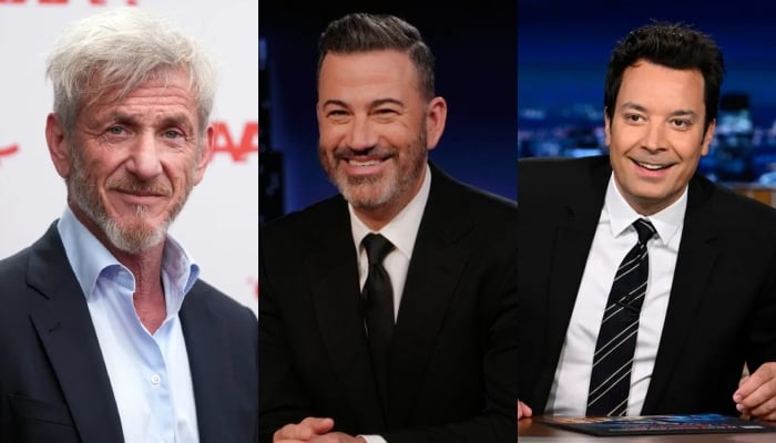 Jimmy Fallon, Sean Penn take brutal jab at FCC after Jimmy Kimmels ABC return