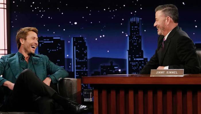 Glen Powell expresses his happiness over Jimmy Kimmel’s comeback