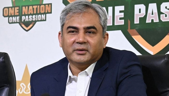 چیئرمین پی سی بی محسن نقوی — فائل فوٹو