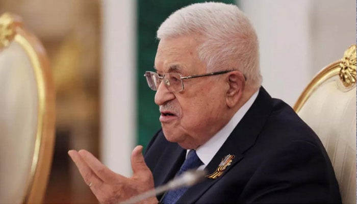 فلسطینی صدر محمود عباس—فائل فوٹو