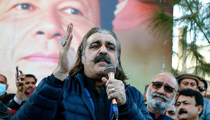 علی امین گنڈاپور : فائل فوٹو