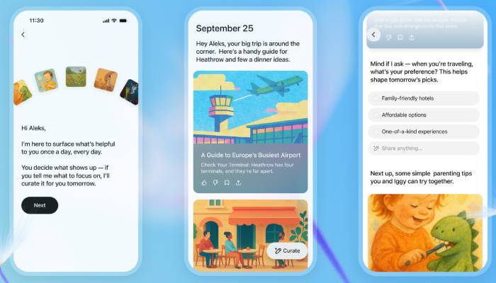 ChatGPT Pulse released for pro users with daily personalized briefs
