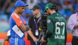 مغرور بھارتی کپتان کو نہ نہ کرتے پاکستانی کرکٹر سے ہاتھ ملانا پڑ گیا