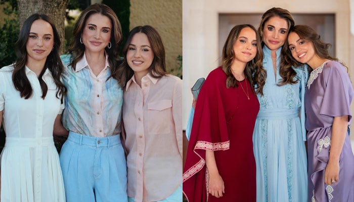 Queen Rania pens funny birthday wish for daughters Princesses Iman and Salma