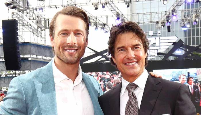 Glen Powell credits Tom Cruise for his impressive look in ‘Chad Powers’