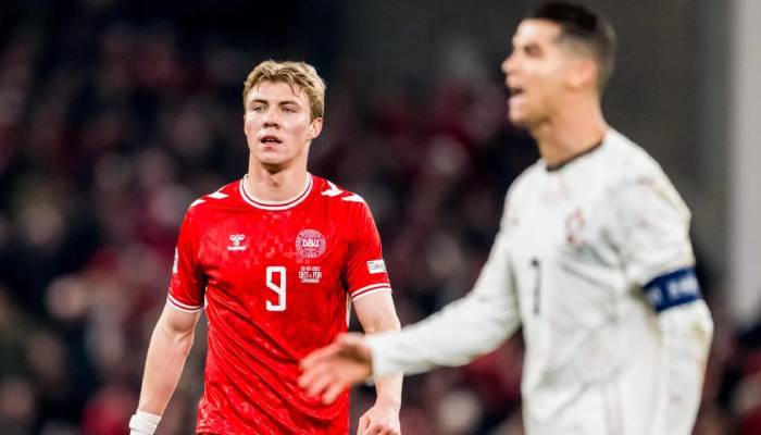 Cristiano Ronaldo tops Rasmus Hojlund’s list of best players in football world