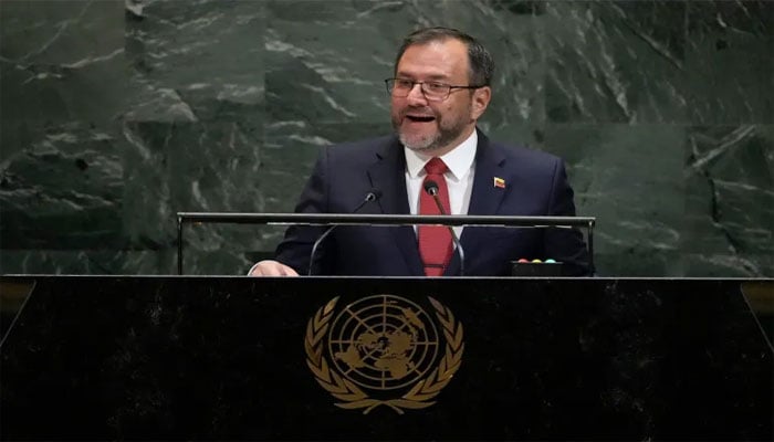 وینزویلا کے وزیرِ خارجہ یوان گل پنٹو—تصویر بشکریہ غیر ملکی میڈیا