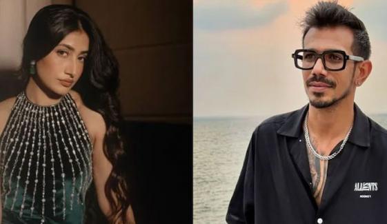 دھناشری نے طلاق کے بعد  60 کروڑ کے مطالبے پر خاموشی توڑ دی