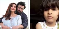 والد کی گرل فرینڈ سے متعلق سوال پر ندا اور یاسر نواز کے بیٹے کی ویڈیو وائرل