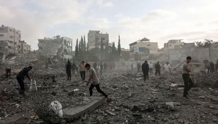 غزہ: اسرائیلی حملے جاری، 40 فلسطینی شہید