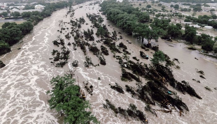 Intense flooding in the US