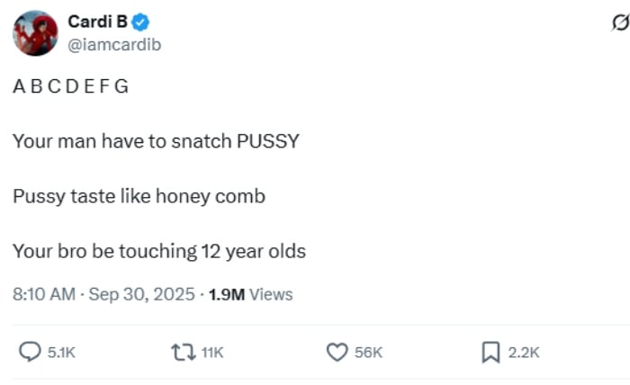 P.C.: Nicki Minaj/X account