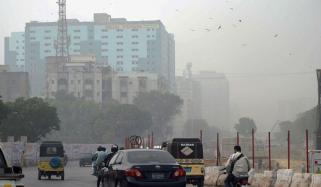کراچی کا فضائی معیار حساس افراد کیلئے مضرِ صحت قرار
