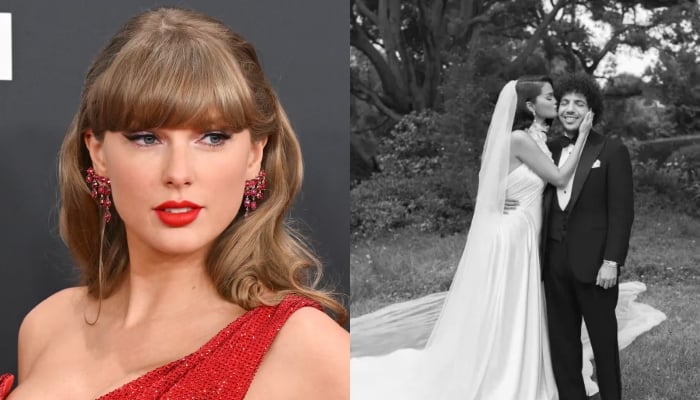 Taylor Swift’s presence adds extra sparkle to Selena Gomez, Benny Blanco’s wedding