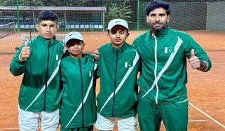 پاکستان انڈر 12 ٹینس ٹیم نیوزی لینڈ کو ہرا کر کوارٹر فائنل میں پہنچ گئی