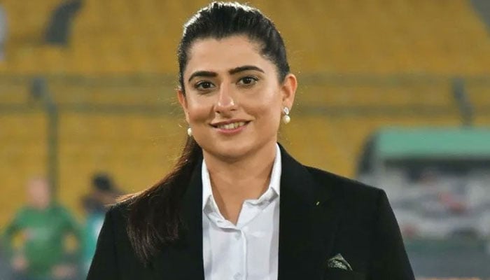 سابق کرکٹر اور کمنٹیٹر ثناء میر—فائل فوٹو