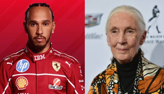 Lewis Hamilton pays heartfelt tribute to Jane Goodall after her passing
