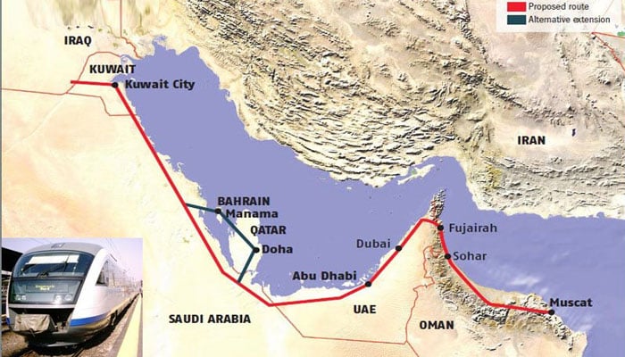خلیجی ممالک کا ریل نیٹ ورک 2030 تک مکمل ہوگا