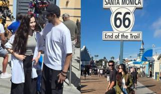 شعیب ملک کے ثناء جاوید کے ساتھ امریکا میں سیر سپاٹے، تصاویر شیئر کردیں