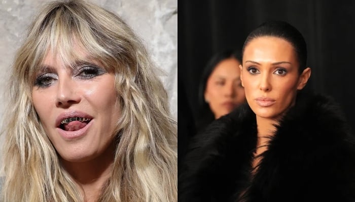 Heidi Klum branded Bianca Censori 2.0 as she appears in naked dress at PFW