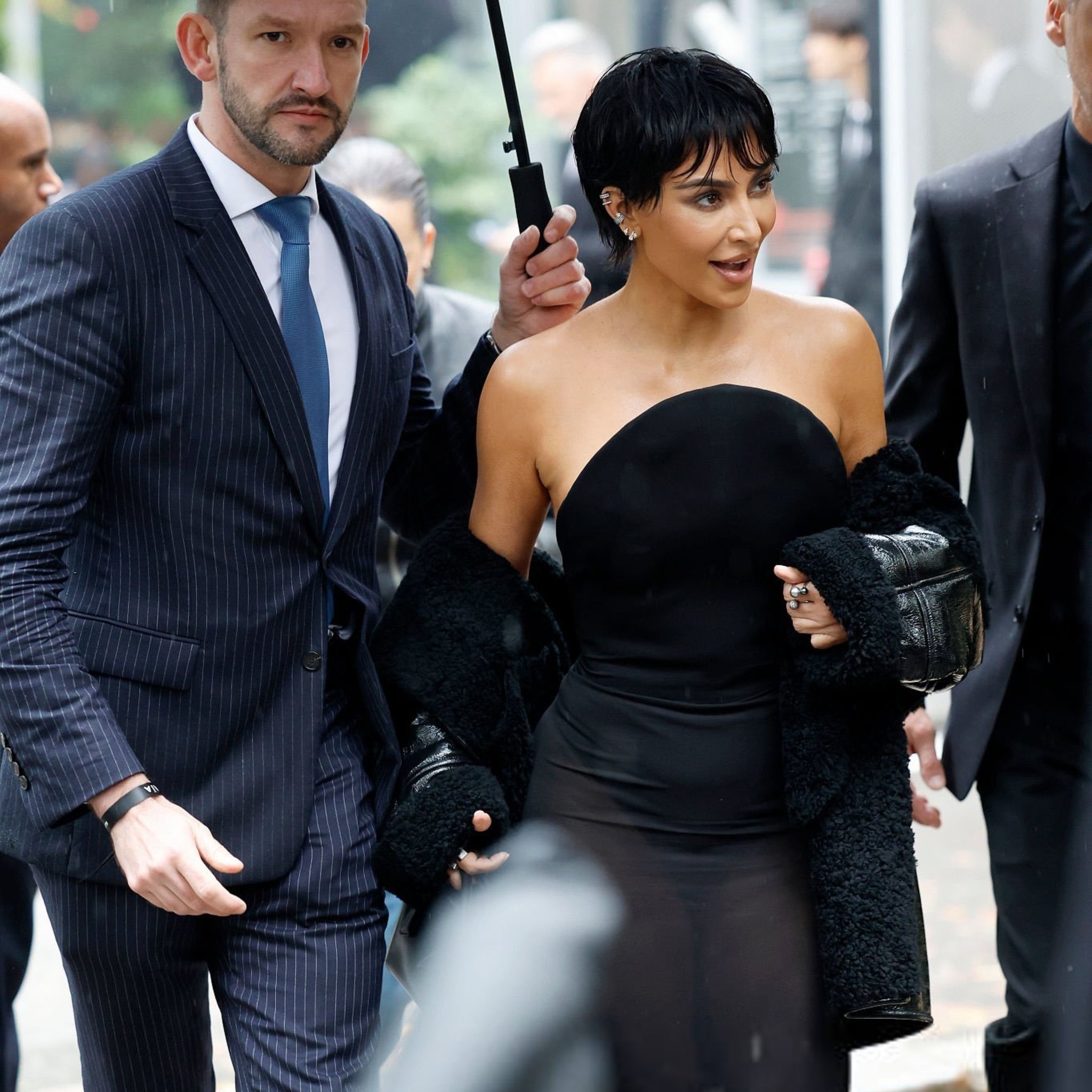 Kim Kardashian at Paris Fashion Week