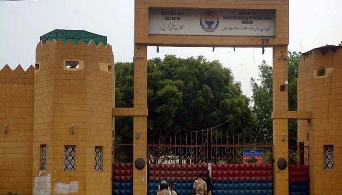 سینٹرل جیل کراچی—فائل فوٹو