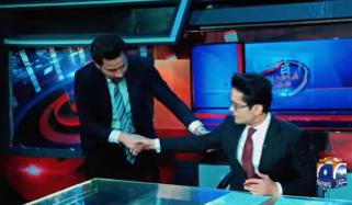  تابش نے شاہ زیب کو شو سے رخصت کردیا