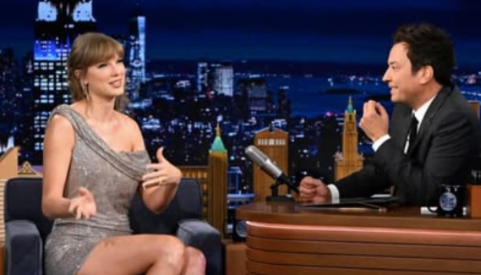 Taylor Swift continues her dazzling ‘Showgirl’ era at Jimmy Fallon show appearance