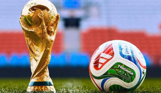 فیفا ورلڈکپ 2026ء کیلئے پاکستان میں تیار کردہ آفیشل فٹبال کی رونمائی 
