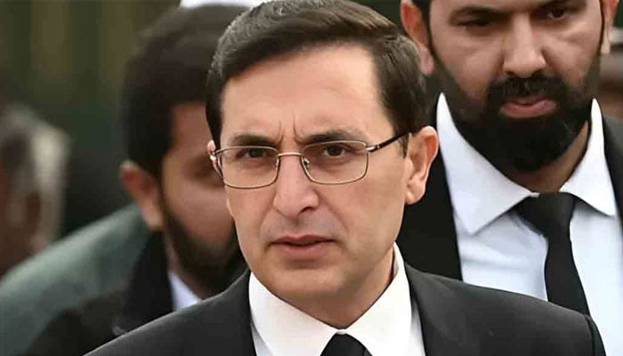 بیرسٹر گوہر — فائل فوٹو