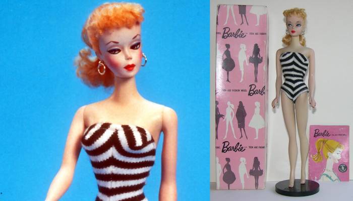 fist-edition hand-painted Barbie