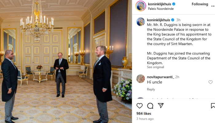 P.C.: Netherlands Royal Family/Instagram handle
