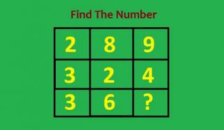 IQ ٹیسٹ: اس تصویر میں کونسا نمبر غائب ہے؟