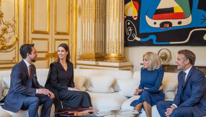 Prince Hussein, Rajwa visit France amid chaos over PM Lecornu’s resignation