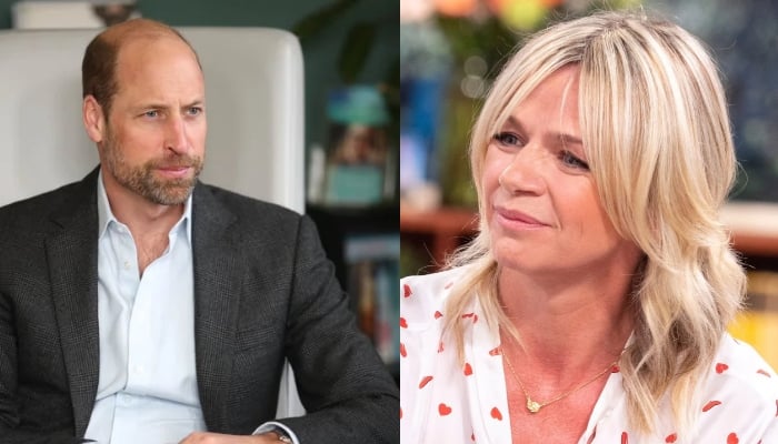 Zoe Ball reveals Prince William penned letter to her dying mum