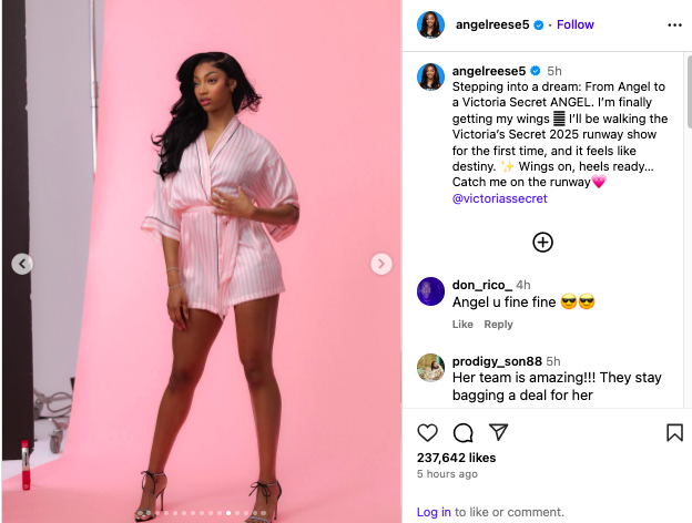 Angel Reese set to shine as first athlete on Victoria’s Secret runway