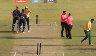 نمیبیا نے جنوبی افریقا کو 4 وکٹ سے شکست دیدی