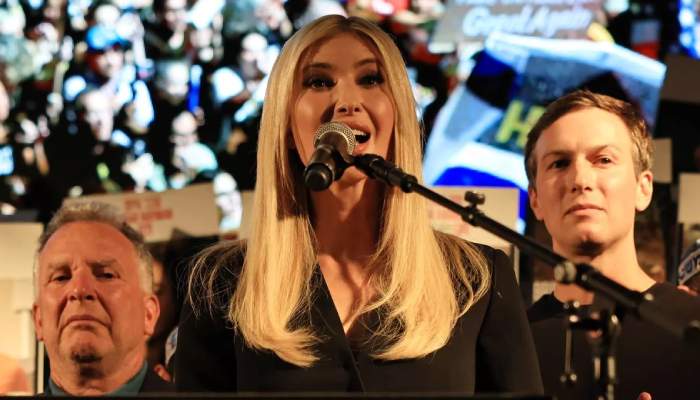 Ivanka Trump addresses Tel Aviv rally as crowd unleashes boos at Netanyahu