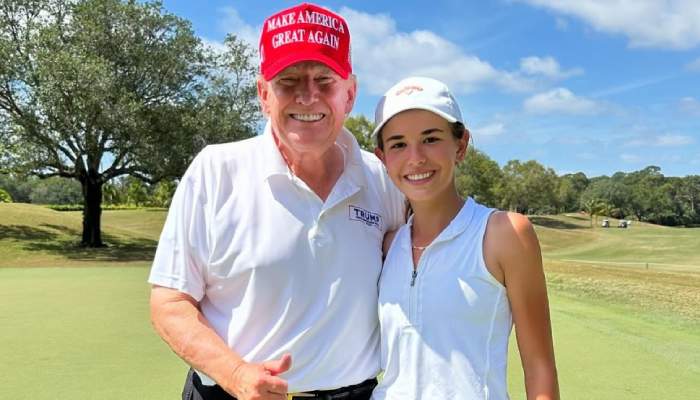 Kai Trump shares ‘special video’ with Trump from golf course: ‘Favorite video’