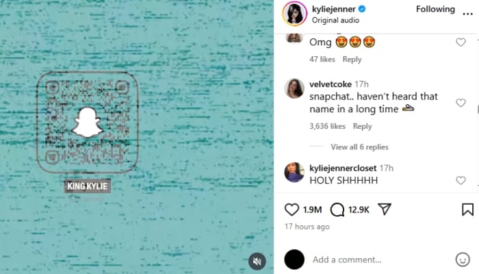 P.C.: Kylie Jenner/Instagram account