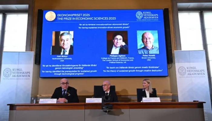 Nobel Prize Economics recognizes trio for groundbreaking work on innovation