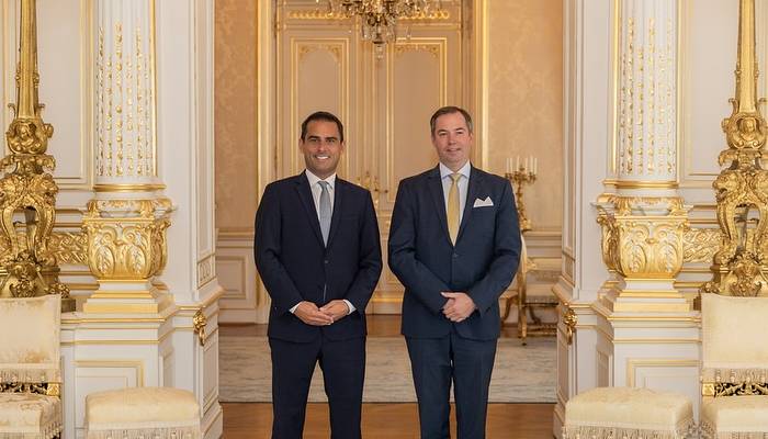 Grand Duke Guillaume holds private meeting after throne ascension