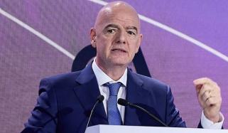 فیفا کے صدر کا غزہ میں فٹبال کی تمام سہولتیں دوبارہ فراہم کرنے کا اعلان