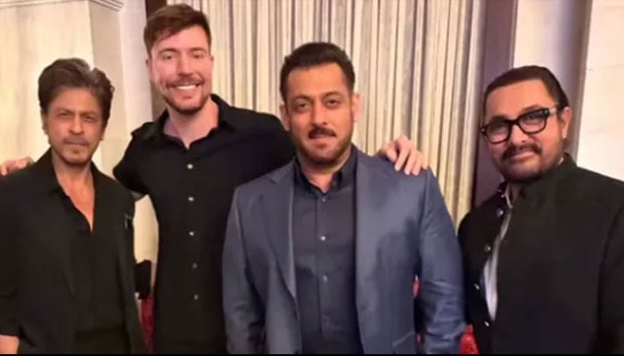 مسٹر بیسٹ اور بالی ووڈ خانز ایک ساتھ، کیا کھچڑی پک رہی ہے؟