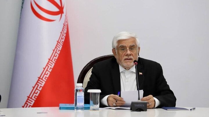 ایرانی نائب صدر محمد رضا عارف—تصویر بشکریہ غیر ملکی میڈیا