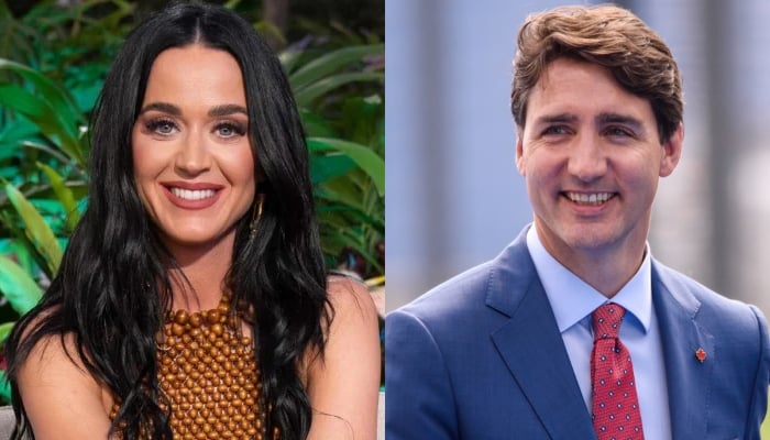 Justin Trudeau and Katy Perry