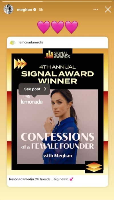 P.C.: Meghan Markle/Instagram account