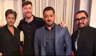 مسٹر بیسٹ اور بالی ووڈ خانز ایک ساتھ، کیا کھچڑی پک رہی ہے؟