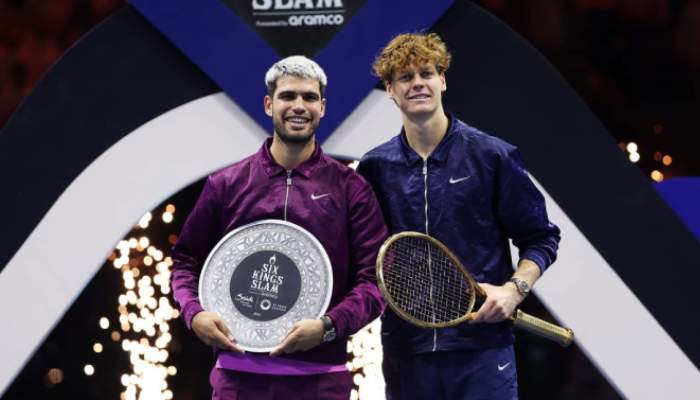 Sinner takes home whopping prize money after beating Alcaraz in Six Kings Slam