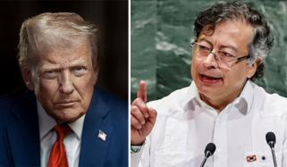 ٹرمپ نے کولمبیئن صدر کو غیر قانونہ منشیات کا عالمی رہنما کہہ دیا